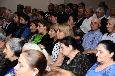 The Goranboy-Naftalan representative office of the West Azerbaijan Community was established