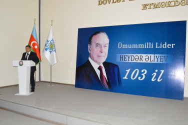 “Ulu Öndər Heydər Əliyevin irsi milli sərvətimizdir” mövzusunda tədbir keçirilib