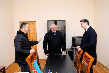 A mobile reception was held in the village of Qashalti Qaraqoyunlu.