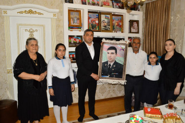 Families of martyrs of the Patriotic War visited