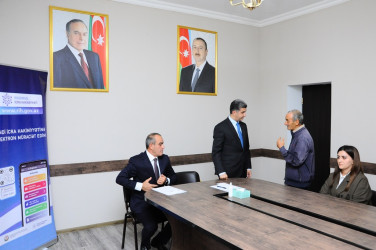 Növbəti səyyar qəbul keçirilib