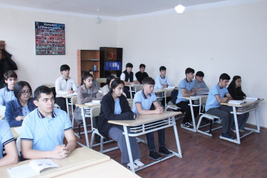 Ümumtəhsil məktəblərində görüşlər keçirilib