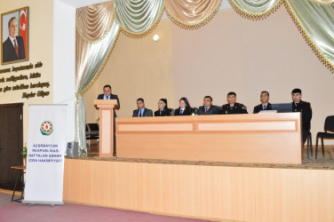 “Narkomaniya, zərərli vərdişlər və erkən nikahın fəsadları” mövzusunda tədbir keçirilib