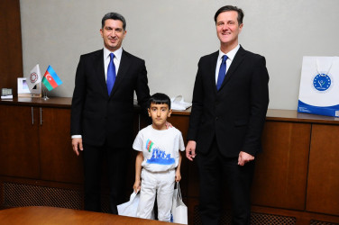 Şəhid və qazi övladları ilə görüş keçirilib