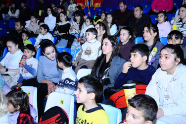 Для детей Шехидов и ветеранов было организовано развлекательное мероприятие