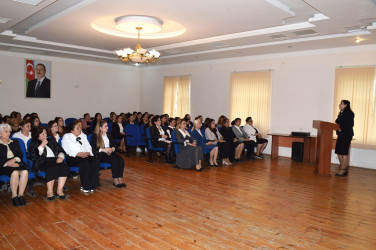 Состоялось мероприятие на тему "Гейдар Алиев – основоположник государственной женской политики в Азербайджане"
