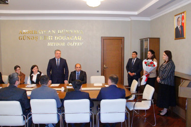 Ərazi partiya təşkilatında partiya üzvləri ilə görüş keçirilib