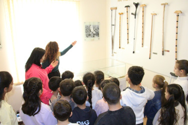 An excursion of schoolchildren to the museum “Scepter” was organized