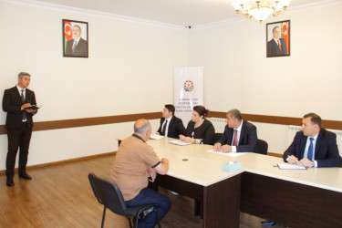 Növbəti vətəndaş qəbulu keçirilib