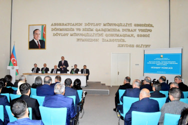 Results of last year discussed in Naftalan