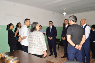 Məmmədiyə Məmmədov Regional Mədəniyyət İdarəsinin rəisi ilə görüşüb