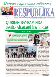 Qurban bayramında şəhid ailələri ilə birgə