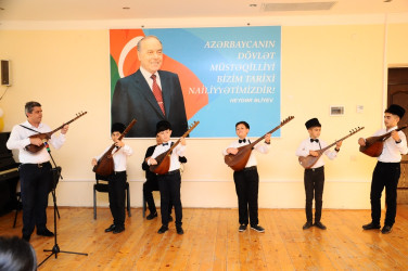 1 iyun - Uşaqların Beynəlxalq Müdafiəsi Günü münasibəti ilə tədbir keçirilib