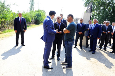 Qaşaltı Qaraqoyunlu kəndində səyyar qəbul keçirilib