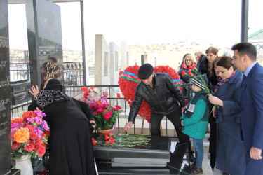 Aprel Şəhidi Vaqif Bayramovun doğum günü qeyd edilib