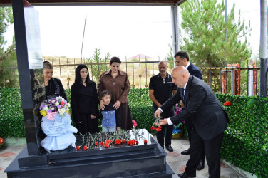 Şəhid Fərid Adıgözəlovun xatirəsi anılıb