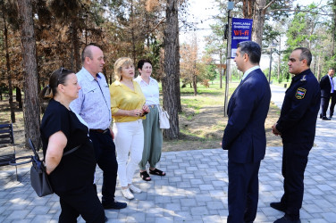 New sports facilities in Naftalan parks