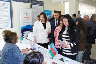 Naftalanda əmək yarmarkası keçirilib