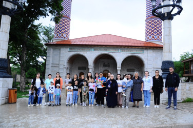 Families of Naftalan martyrs and veterans visited Shusha