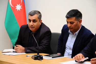 Şəhər ictimaiyyəti ilə görüş keçirilib