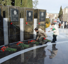 The memory of the victims of the tragedy is honored