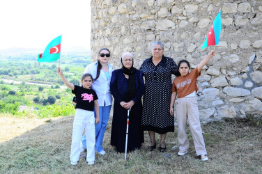 Families of Naftalan martyrs and veterans visited Shusha