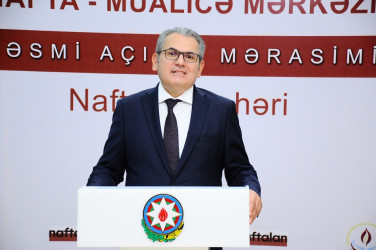 Naftalanda yeni Müalicə Mərkəzi istifadəyə verilib