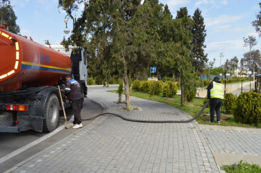 Preparations for international competitions continue in Naftalan