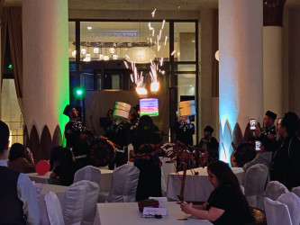 Holiday celebration in Naftalan