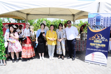 Naftalan was represented at the tea festival