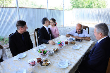 Побывала семья шехида элияддина Джафарова