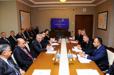 III MDB Oyunları ilə bağlı görüş keçirilib