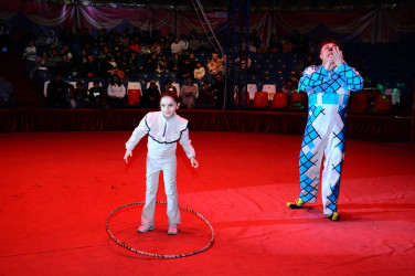An entertaining event was organized for the children of martyrs and veterans
