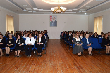 Состоялось мероприятие на тему "Гейдар Алиев – основоположник государственной женской политики в Азербайджане"