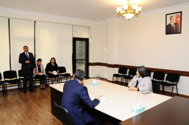 A meeting was held with the martyr's mother