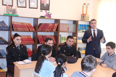 Ümumtəhsil məktəblərində görüşlər keçirilib