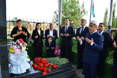 Vətən Müharibəsi şəhidi Fərid Adıgözəlovun xatirəsi anılıb