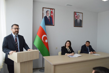 "Korrupsiyaya qarşı mübarizə" mövzusunda növbəti tədbir keçirilib