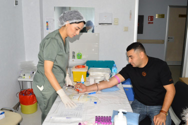 Naftalanda qanvermə aksiyası keçirilib