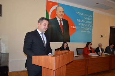 “Erkən nikah və onun fəsadları” mövzusunda tədbir keçirilib