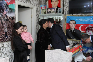 Families of martyrs of the Patriotic War are visited