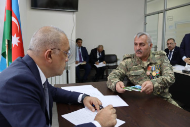 ADSEA chairman holds civil reception in Naftalan city