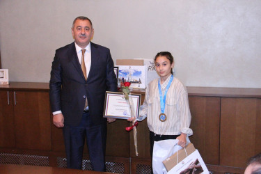 Naftalan judokas awarded gold medals