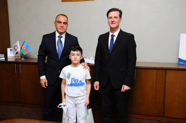 A meeting was held with the children of martyrs and veterans
