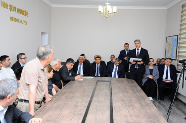 Səyyar vətəndaş qəbulu keçirilib