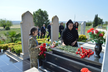 Şəhid Elyəddin Cəfərovun xatirəsi ehtiramla anılıb