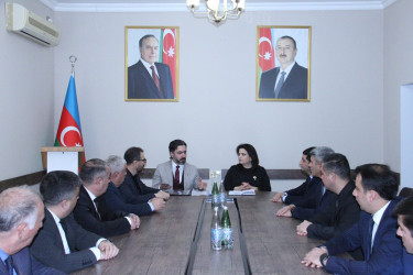 An extraordinary plenary meeting was held at the Naftalan City Committee