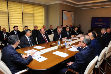 III MDB Oyunları ilə bağlı görüş keçirilib