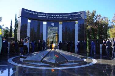 27 sentyabr - Anım Günü Naftalanda qeyd edilib