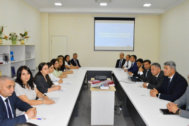 August 1-day of the Azerbaijani Alphabet and the Azerbaijani language